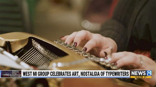 West Michigan typewriter society works to preserve the art of typing
