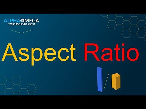 How to Calculate Element Quality Criteria in Ansys Meshing, Aspect Ratio - Part 02