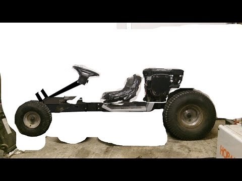 Plan to Convert Lawn Tractor to Go kart