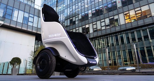 Segway unveils 24 mph Wall-E style hoverchair for seated riders