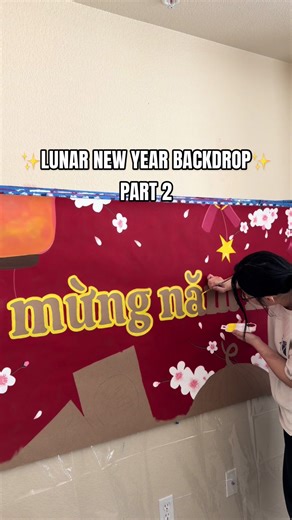 Create a Stunning 7x8.5 ft Lunar New Year Backdrop