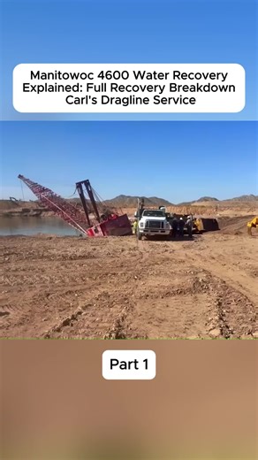 Manitowoc 4600 Water Recovery Explained Full Recovery Breakdown Carl's Dragline Service