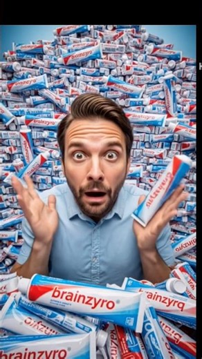 Dekho aise Banaya jaata hai itna saara toothpaste 🤯😳#facts #food #daily