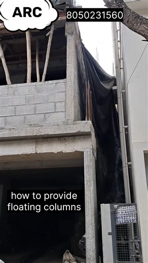 How to provide floating column #construction #home #heavycivil #political_news #entertainment