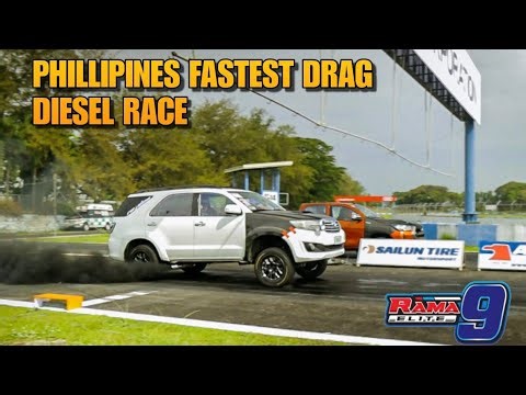 PHILIPPINES FASTEST DRAG DIESEL CARS | RAMA9 ELITES