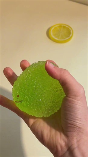 Super Soft Green Stress Ball ASMR | Squishy Relaxing Stress Ball | JoliSlime 🫧
