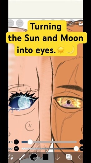 I Drew the Sun and Moon as Eyes