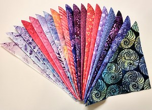 Expressions Batiks Fabric Be Mine: Riley Blake 10" Squares, 42 Pcs - Etsy