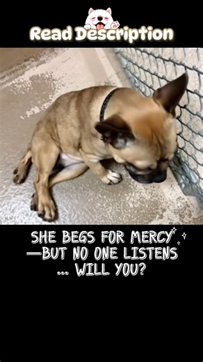 "They said no one would come for me. They said I wasn’t worth saving. I can’t walk like the others… so they put me on the kill list. I don’t understand. I still love. I still feel. I still wait. But the shelter says I only have until the end of the day. Please, don’t let me die alone. I just need a chance." 💔 PLEASE, I’M BEGGING FOR MERCY. A small, fragile French Bulldog mix sits in the corner of a cold, concrete kennel. Her back legs don’t work, forcing her into an unnatural, heartbreaking pos