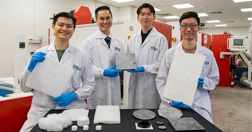NUS pioneers waste-derived aerogels for radiative cooling and EMW absorption