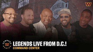 Command Center LIVE from D.C.: Rookie Minicamp, Commanders 2025 Draft Class, Draft in D.C. | Command Center