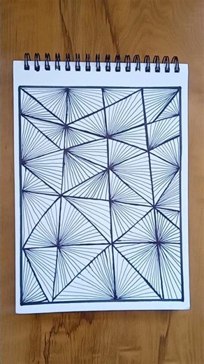 Easy Zendoodle Pattern for beginners.