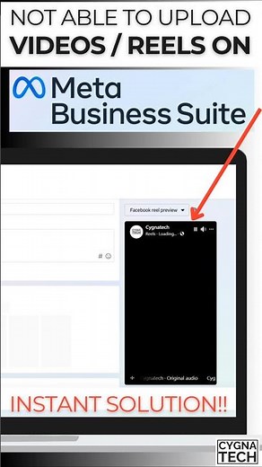 🎬 Meta Business Suite Reels Upload Stuck? Here's How to Fix It in Minutes.