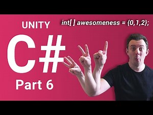 BE A GAME DEVELOPER - LEARN UNITY C# - ARRAYS