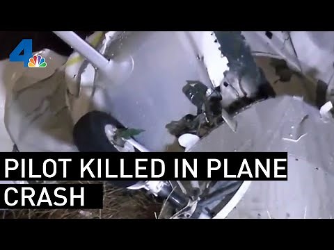 Pilot Killed When Small Plane Crashes in Pacoima Neighborhood | NBCLA
