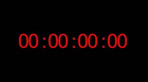 Timecode Digits On Black Background Real Stock Footage Video (100% Royalty-free) 34885894 | Shutterstock