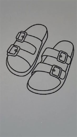 Relaxing Glitter Pen Coloring ASMR with Sandals