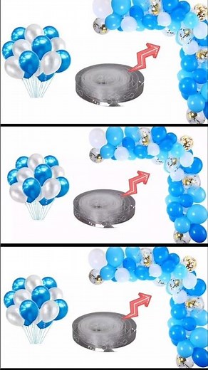 How to use balloon arch strip balloon arch tape decoration with balloons garland strip