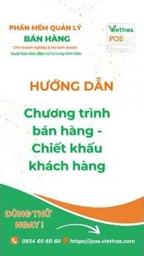 Sales Program Guide - Customer Discounts [ViethasPos-sales-mobile-VIE]