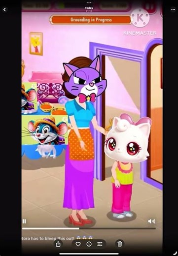 Egg lemeow gets grounded