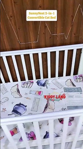 Simple, Safe & Stylish – The Perfect Baby Cot for Your Little One! ✨❤️