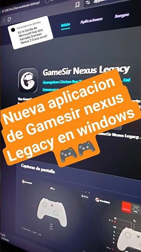 Nueva aplicación Gamesir Nexus en Windows 😺🎮