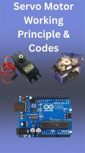 Servo motor Arduino Code #arduino #arduinoproject #servo #diyproject
