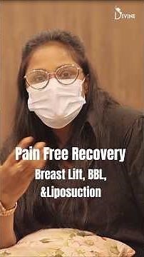 Day 4 After Breast Lift, BBL and Lipo—Zero Pain 🤍 #BBL #plasticsurgery #recovery