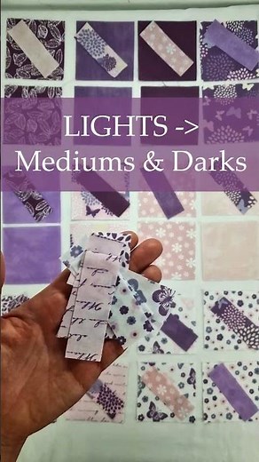 How to Sort Quilting Fabrics by Contrast | Easy Beginner Quilting Hack | Small Steps Quilt