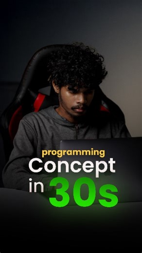 appash a s on Instagram: "Learn coding concepts in 30 seconds . . . #codinglife #proggraming #developer #fyp #malayalm #dsa #javascript"