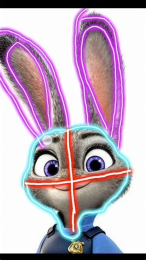 Just when I thought I was a pro, I accidentally gave Judy Hopps a moose antlr 🐴😂 #shorts #drawing