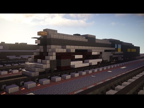 Minecraft Polar Express Pere Marquette 1225 Steam Train Tutorial