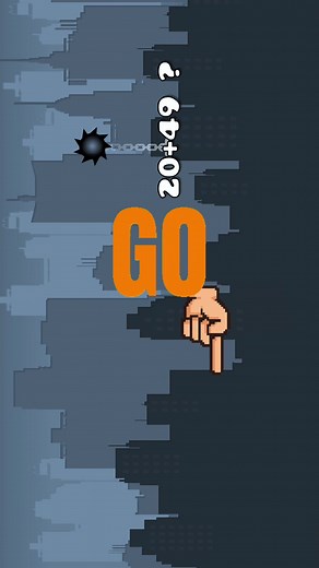 Drag to play | #geometrydash #interactivegame #interactive #gametok #minigame