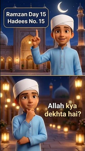 Ramzan Day 15 Hadees | Allah Roza Nahi… Sabse Pehle Ye Dekhta Hai #ramzan #shorts #hadees