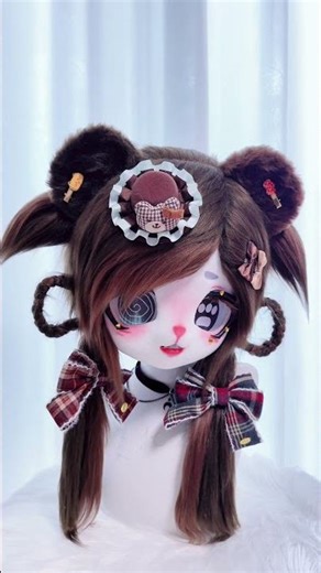 Yis Cosplay Custom Cute Bear Kigurumi Fursuit Head