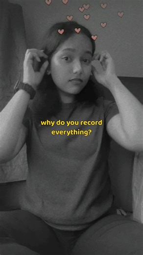 “why do you record everything?” …because memories fade 🖤 #shorts #relatable #viral