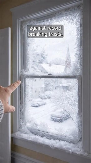 Cover Your Windows With Plastic Wrap And Save Heat Instantly! #HomeHack #WinterTips #DIYInsulation