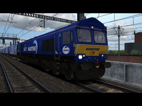 Train Simulator Classic | Class 66 GBRF Maritime 66727 | Chat Moss 2019 | Let's Play | Gaming Video