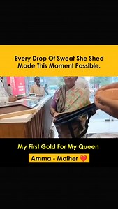 10K reactions · 167 shares | She Never Asked For Anything, Yet Gave Me Everything — Her Time, Her Love, Her Strength. Today, As I Place This Gold Chain Around Her Neck, It’s Not Just Jewelry. It’s A Small Token Of My Endless Gratitude. For All The Sleepless Nights, The Sacrifices, And The Silent Prayers. This Moment Is For You, Amma. Every Middle-class Boy Dreams Of Giving His Mother The World. And This Is My Beginning. | For a change | Facebook