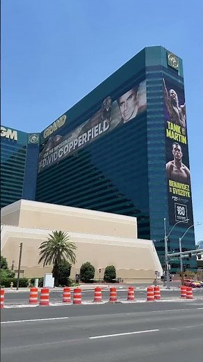 Magician David Copperfield at MGM Grand