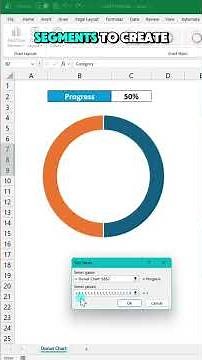 Excel Tips #211: Create a Circular Progress Chart in Excel 🤯