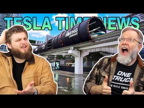 Boring Tunnels in the Sky?? | Tesla Time News 616