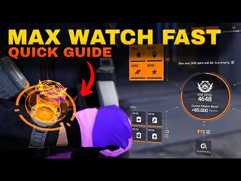 The Division 2 - BEST SHD WATCH LEVEL XP FARM! Solo Leveling Guide. (2024)