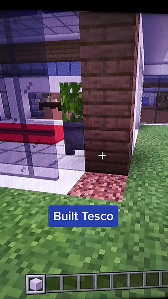 Built Tesco #foryoupage #xyzbca #fyp #minecraft #Tesco