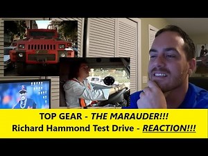 Americans React | THE MARAUDER | Ten Ton Military Vehicle | TOP GEAR | Reaction