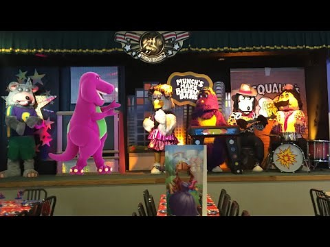 (RARE FOOTAGE) Barney Performs In Munch’s Make Believe Band at Chuck E Cheese’s (2003)