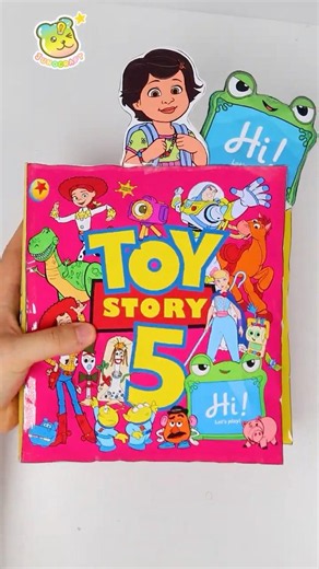 DIY Toy Story5 Game Book 2🐸📱 토이스토리5 게임북 2탄🐸📱