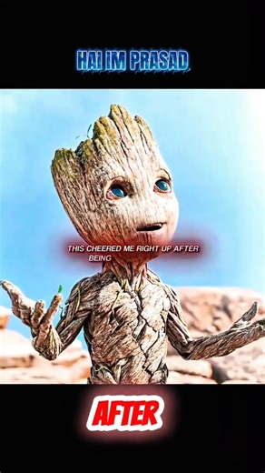Baby Groot’s Cutest Moments! 🌳🥺 #Shorts #marvel #shortvideo