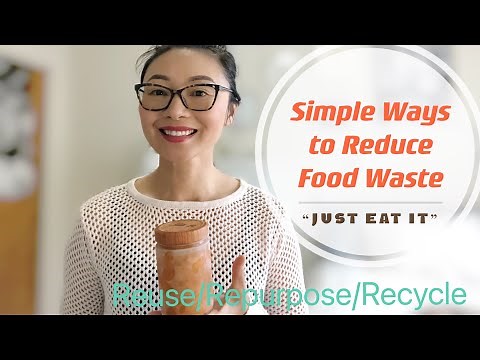 10 Simple and Easy Ways to Reduce Food Waste at Home | Sustainable Living | Save the Planet
