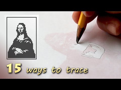 3 Simple Ways to Trace a Drawing